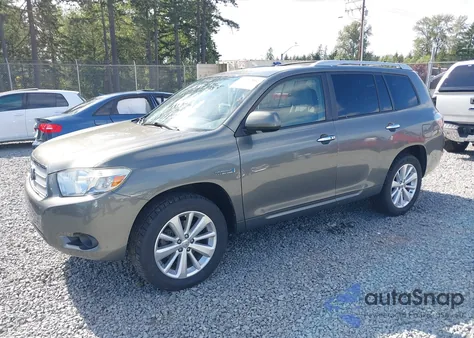 2008 Toyota Highlander Hybrid z USA, uszkodzony, nr VIN JTEEW41A182008140